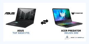 ASUS TUF Dash F15 vs Acer Predator Helios 300