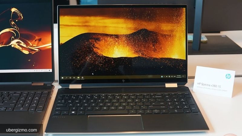HP Spectre X360 15T secure laptop display1