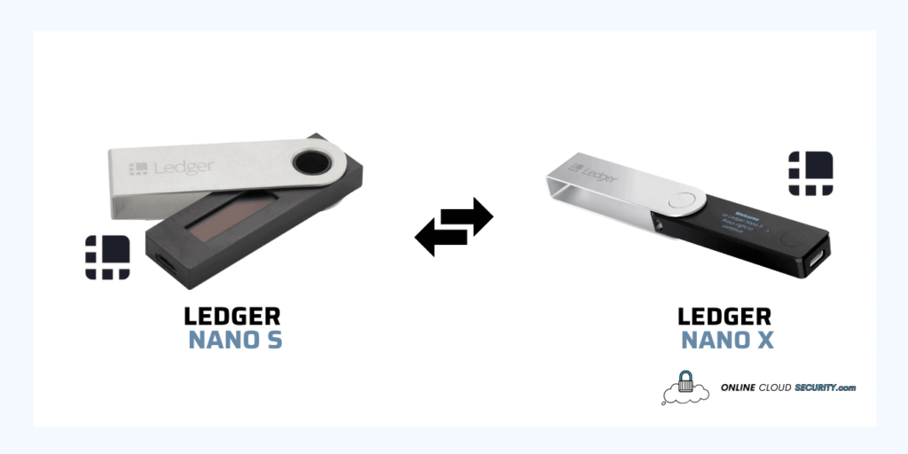 Ledger Nano S vs Ledger Nano X