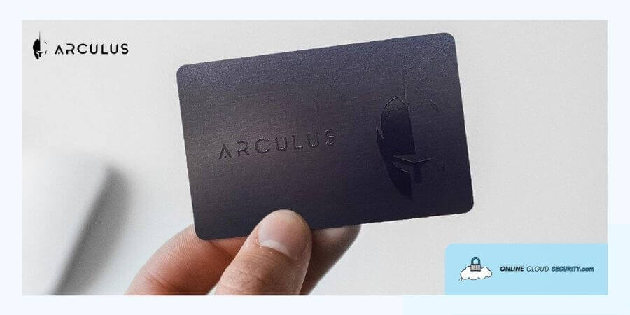 Arculus Crypto Cold Storage Wallet card