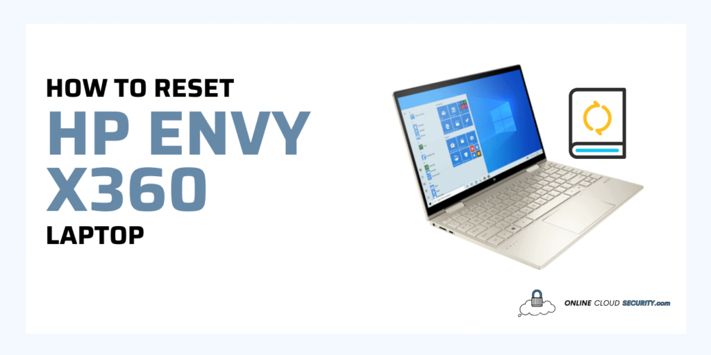 How to Reset HP Envy x360 laptop (2)