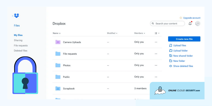 dropbox is really safe for online cloud storage
