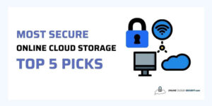 top 5 most secure online cloud storage
