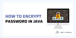 How to encrypt password in Java