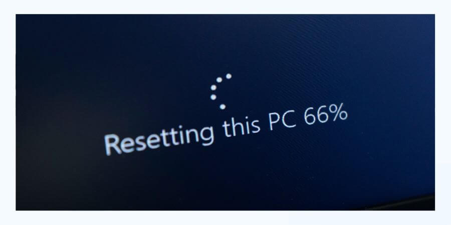 will resetting PC get rid of ransomware