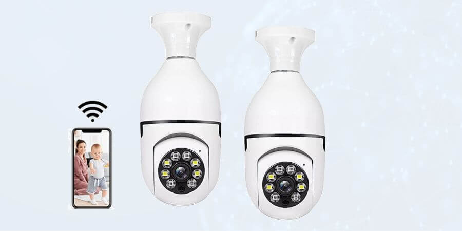 Keilini Lightbulb Security Camera _