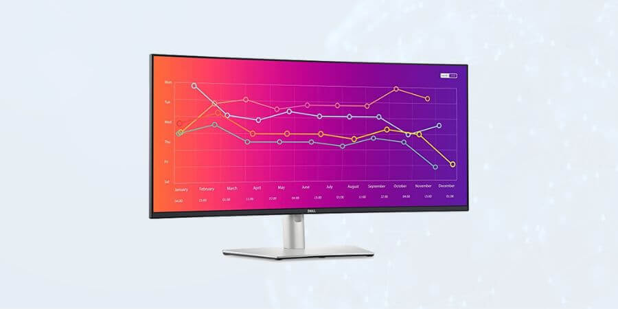 Dell UltraSharp 38 Curved USB-C Hub Monitor to Pair with MacBook Pro_